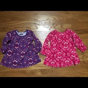 Twins! Hanna Andersson play dresses size 80